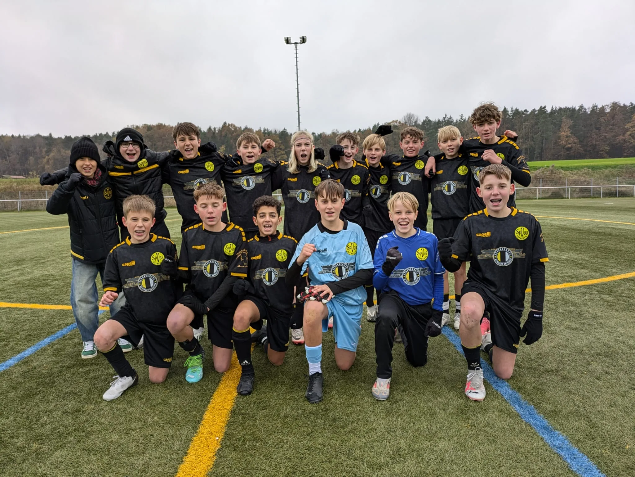 Souveräne Hinrunde unserer U13-Youngsters!