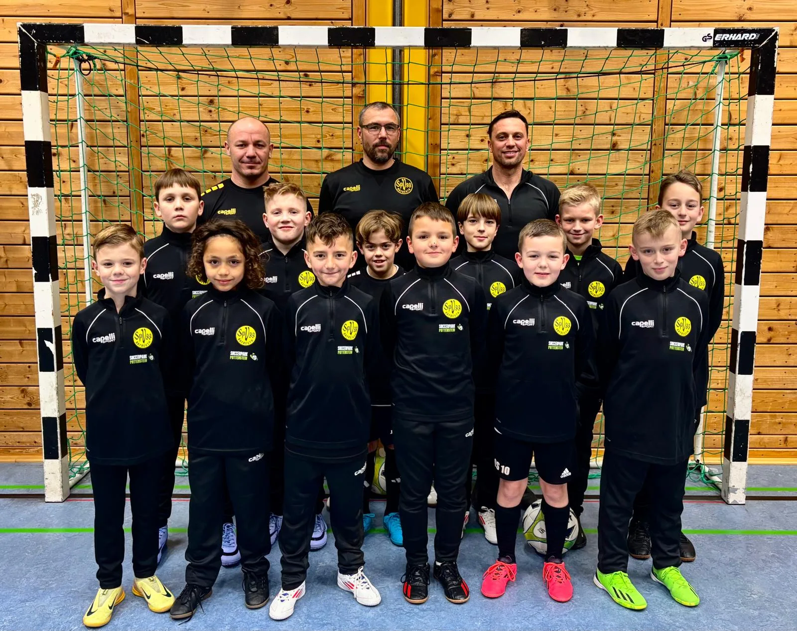 U11-2 bedankt sich beim Soccerpark Pottenstein
