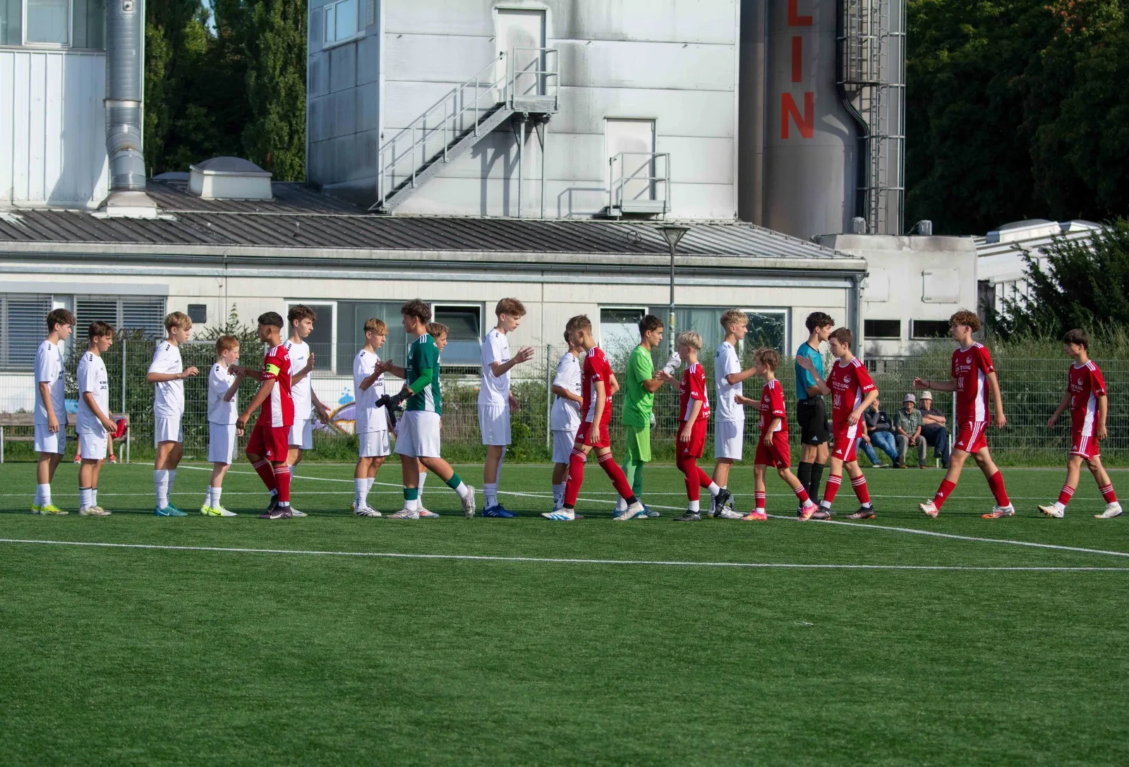 U15 mit Testspielerfolg gegen den FC Coburg