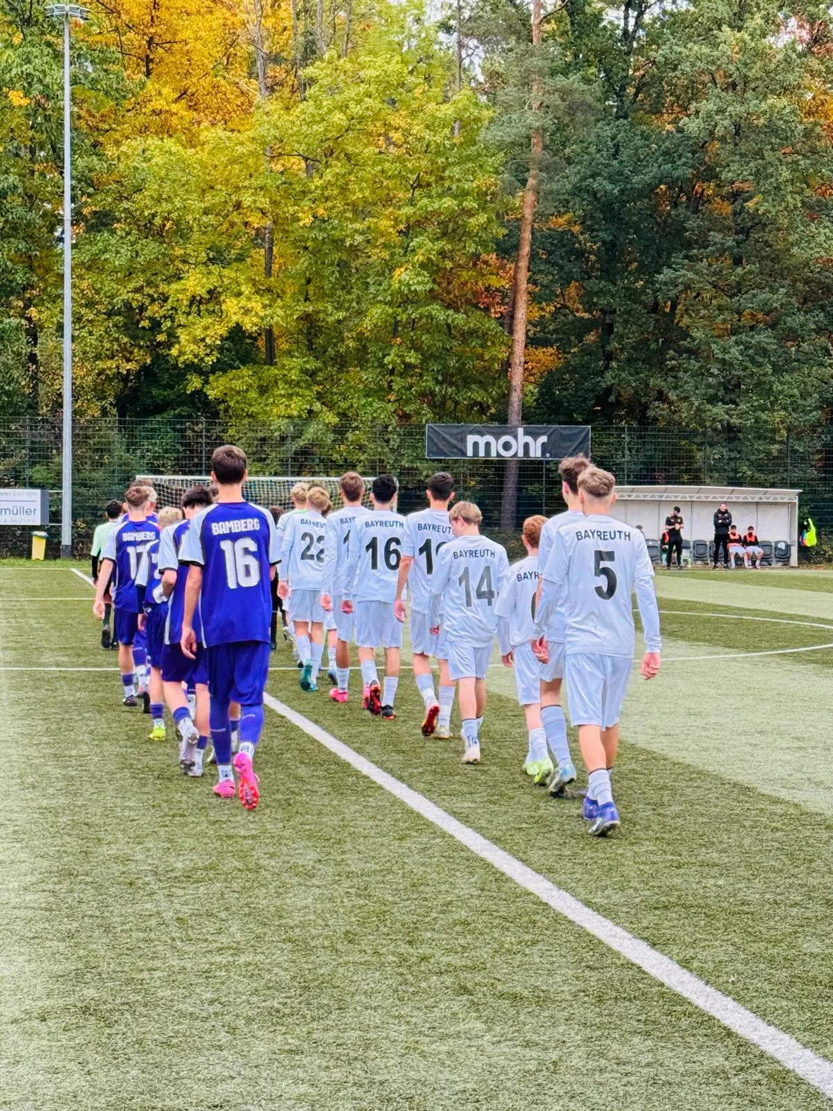U15 siegt bei Eintracht Bamberg