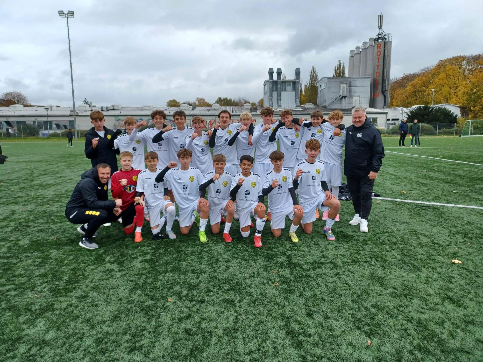Großartige Zwischenbilanz der U14 Youngsters