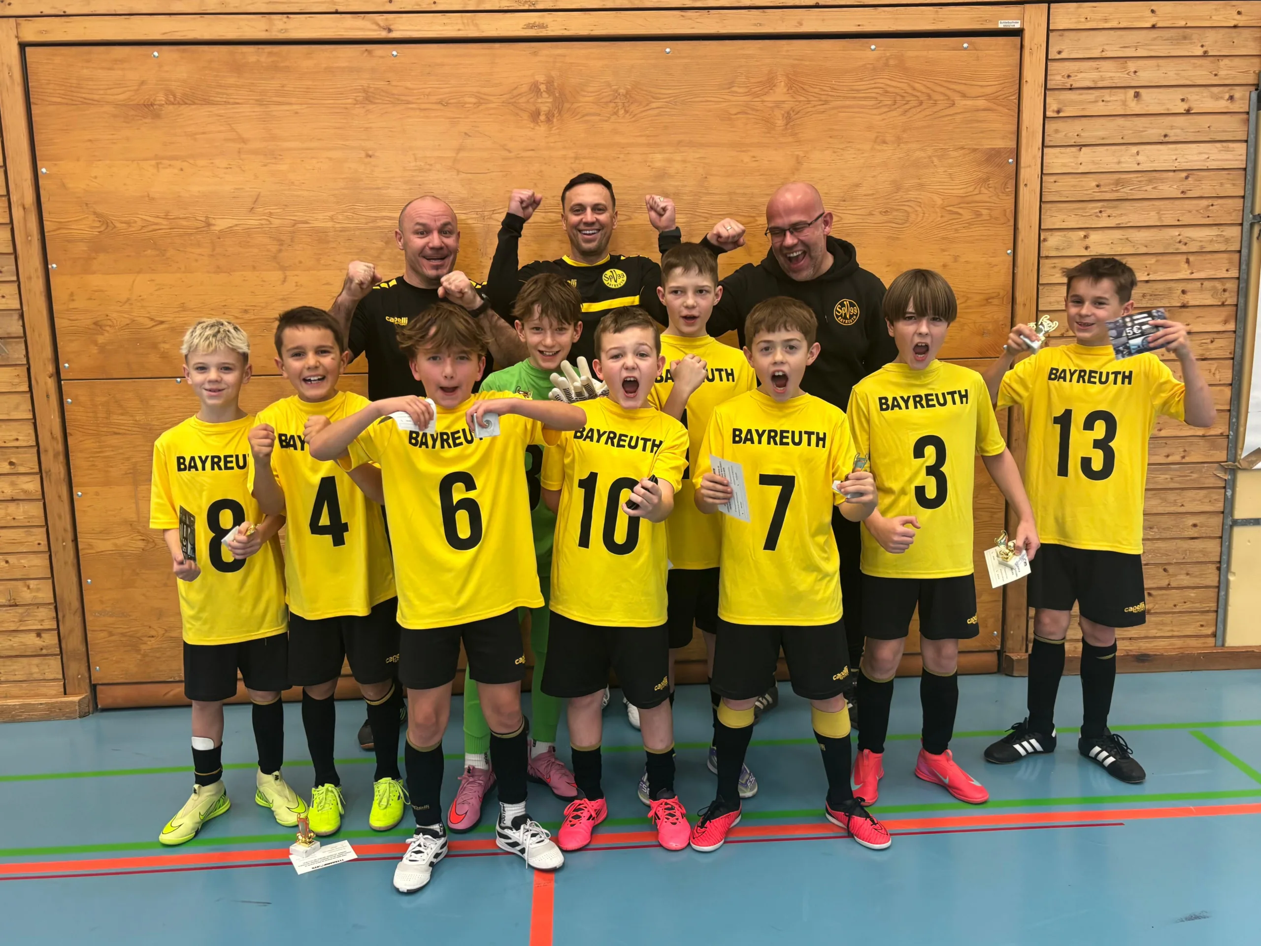 U11 gewinnt Hallenturnier in der Franz-Goebel-Halle in Rödental